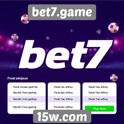 Sistema de bônus e promoções do site bet7.game